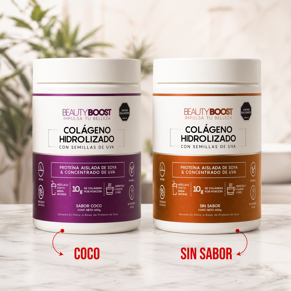 Dúo colágeno hidrolizado con resveratrol - sin sabor + coco