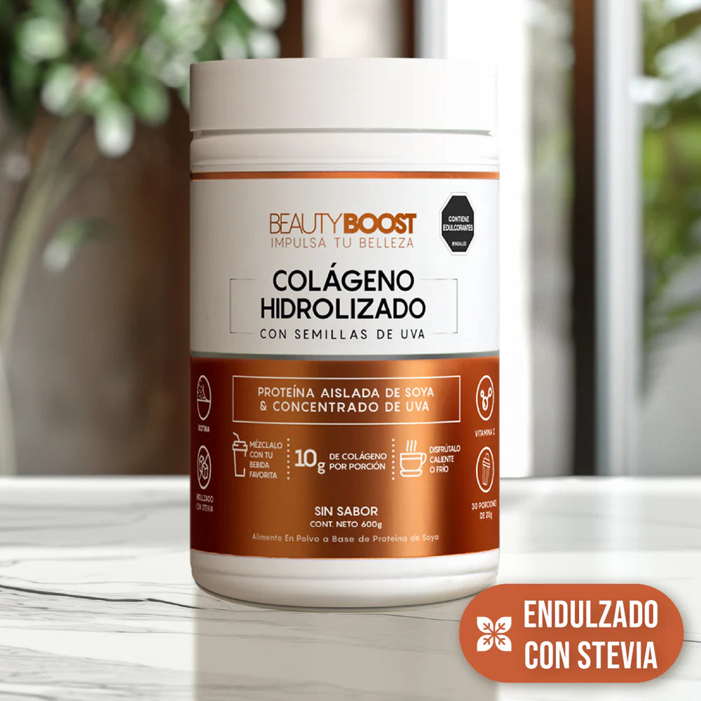 Colágeno hidrolizado con resveratrol y biotina - coco