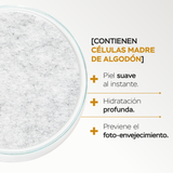 SERUM FACIAL DÍA CON CÉLULAS MADRE DE ALGODÓN + ÁCIDO HIALURÓNICO