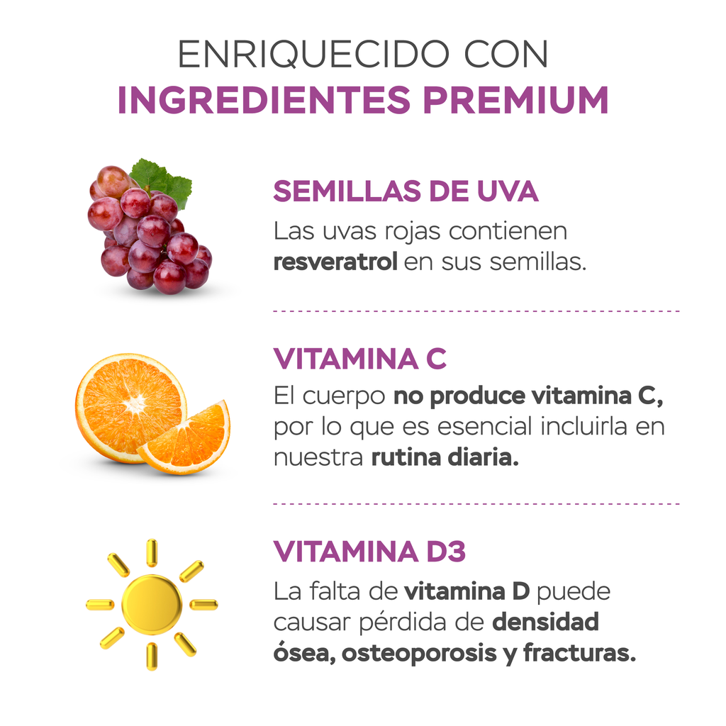 COLÁGENO HIDROLIZADO CON RESVERATROL Y BIOTINA - COCO