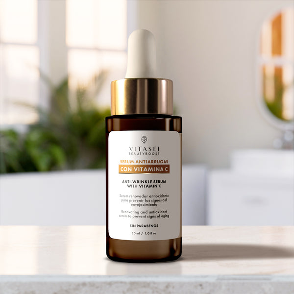 SUERO FACIAL ILUMINADOR DÍA - COTIENE VITAMINA C Y EXTRACTOS NATURALES