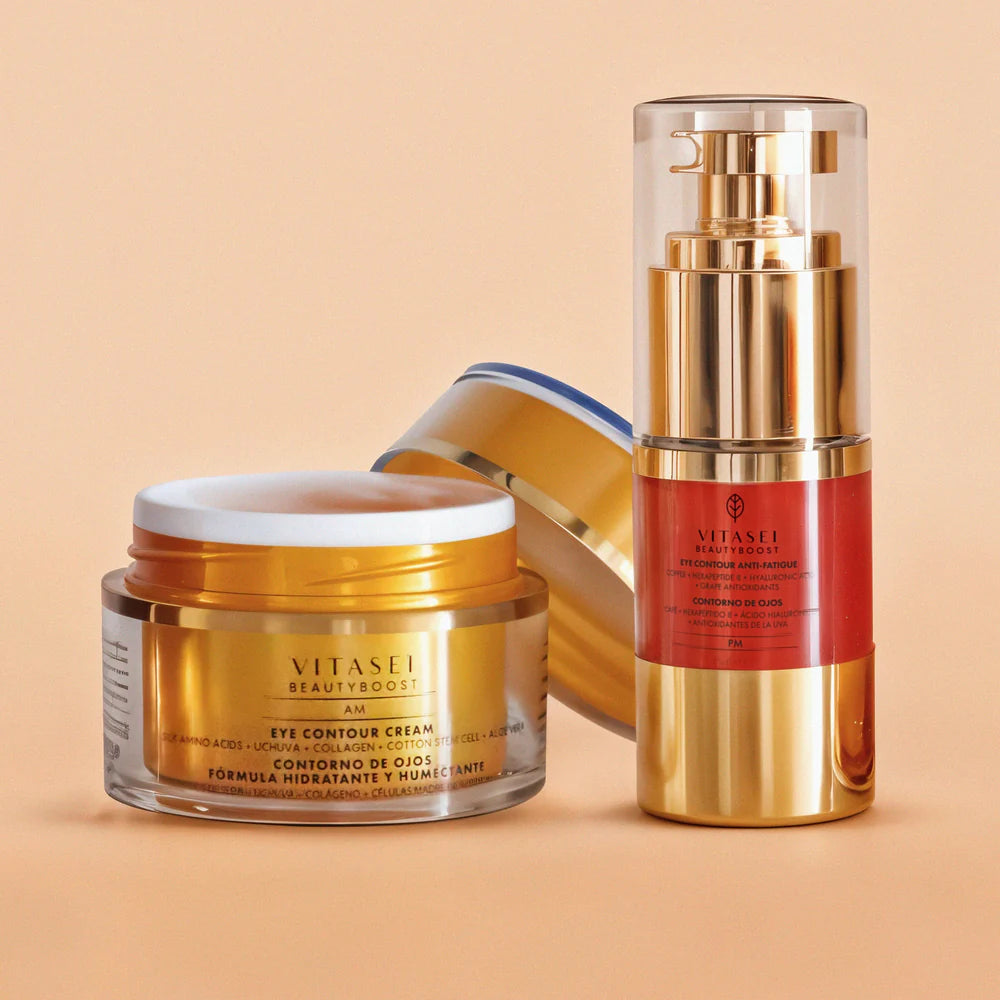 Kit contornos de ojos día efecto frío y noche anti-fatiga con cafeína