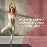 PROTEÍNA AISLADA ENRIQUECIDA CON CALCIO, OMEGAS 3, 6, 9, VITAMINAS Y MINERALES