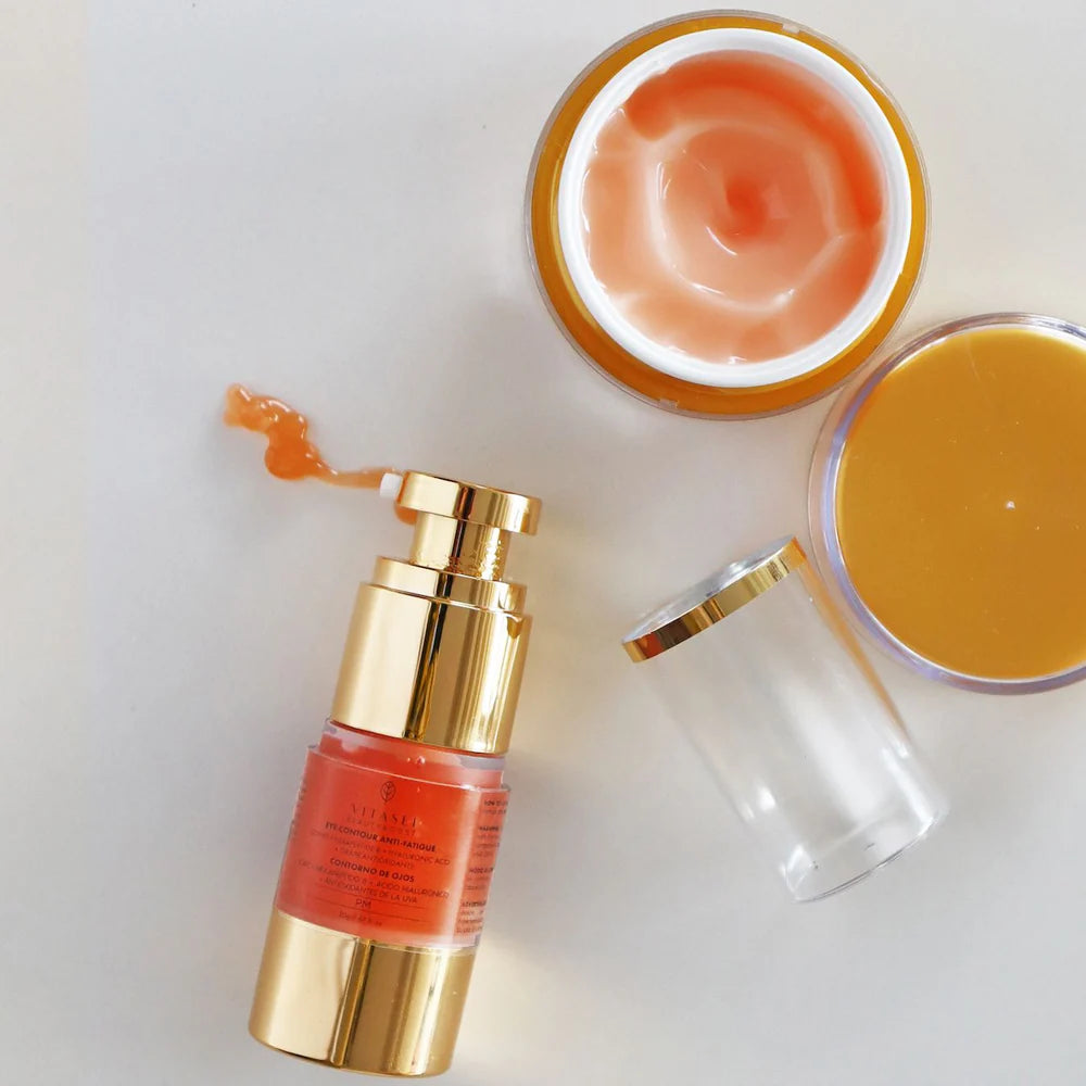 Kit contornos de ojos día efecto frío y noche anti-fatiga con cafeína